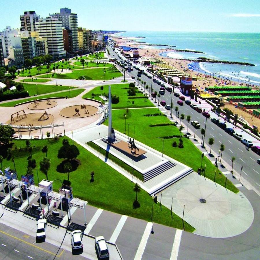 Hermoso Monoambiente Con Vista Al Mar En La Perla , Mar Del Plata Exterior foto