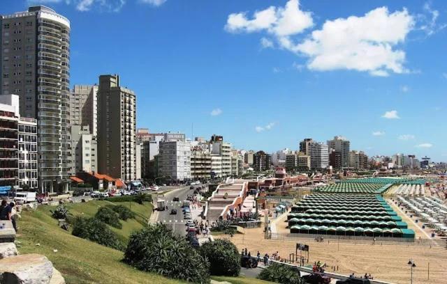 Hermoso Monoambiente Con Vista Al Mar En La Perla , Mar Del Plata Exterior foto
